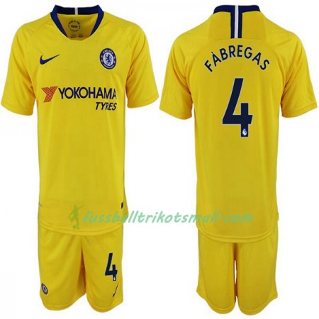 Fußballtrikots Chelsea Cesc Fabregas 4 Kinder 2018-2019 Kurzarm Auswärts-trikot kaufen